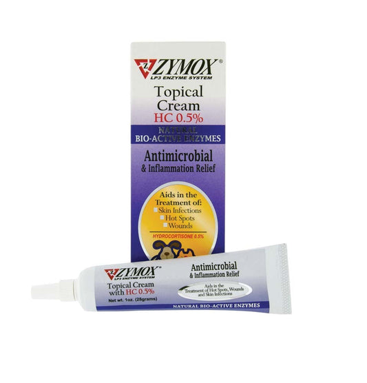 Zymox Topical Cream 0.5% Hydrocortisone Tube 1ea/1 oz