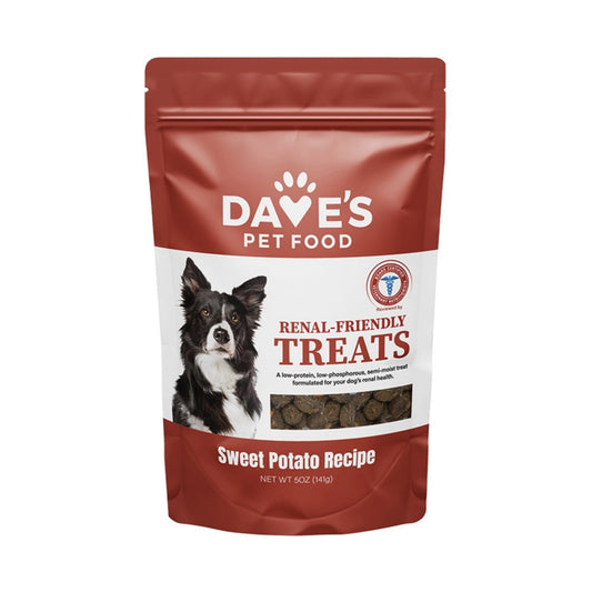 Dave'S Pet Food Dog Renal Treat Sweet Potato 5Oz