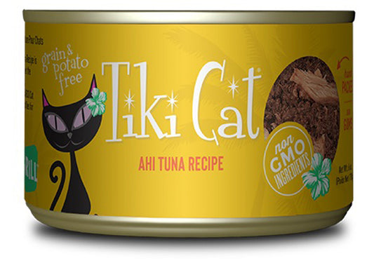 Tiki Pets Cat Hawaiian Grill Ahi Tuna 6oz. (Case of 8)