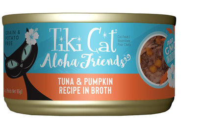 Tiki Pets Cat Aloha Tuna Pumpkin 5.5oz. (Case of 8)