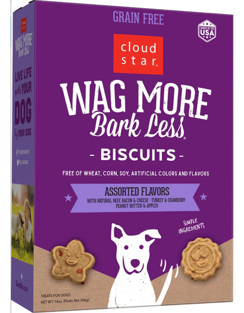 Wagmore Dog Grain Free Baked Assorted 14oz.