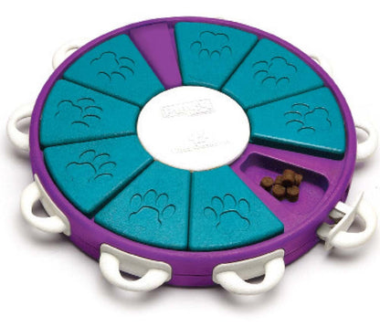 Nina Ottosson Twister Interactive Dog Toy Purple 1ea/LG, 13.25 in