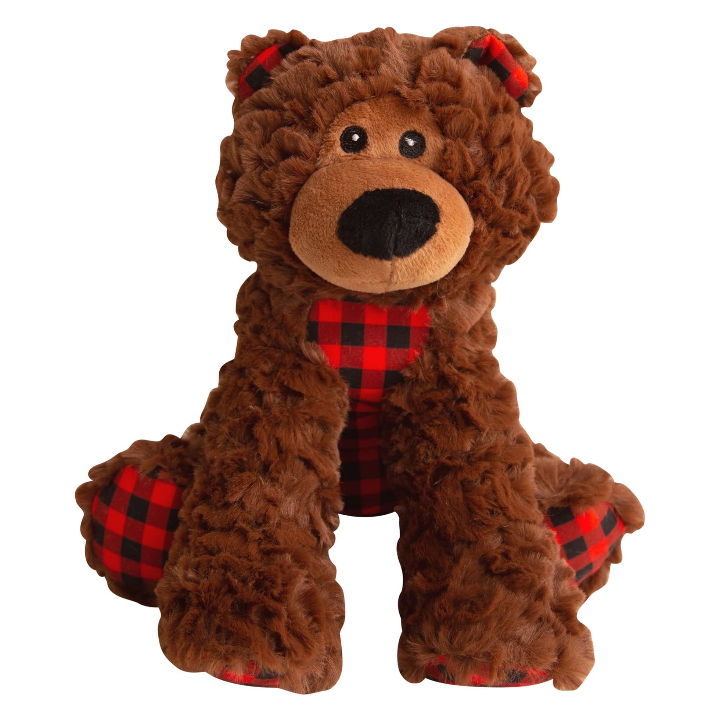 Snugarooz Benny The Bear Brown/Plaid 8in.