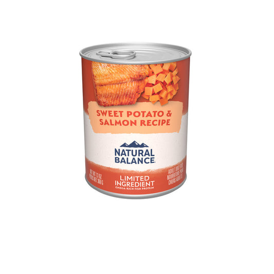 Natural Balance Pet Foods L.I.D. Wet Dog Food Fish & Sweet Potato 13oz. (Case of 12)