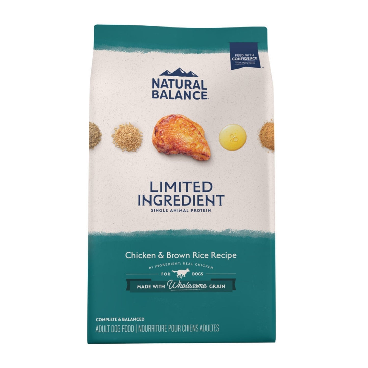 Natural Balance Pet Foods L.I.D Dry Dog Food Chicken & Brown Rice 1ea/24 lb