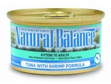 Natural Balance Pet Foods Ultra Premium Wet Cat Food Tuna w/Shrimp 24ea/5.5 oz