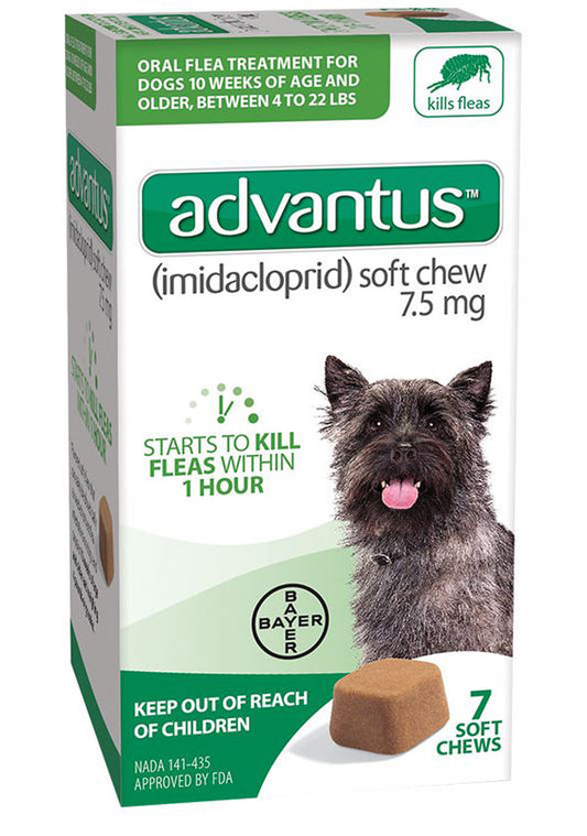 Advantus Dog Small 7.5Mg Soft Chew 7Ct. (3packs)