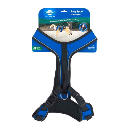 EasySport Comfortable Dog Harness Blue 1ea/LG