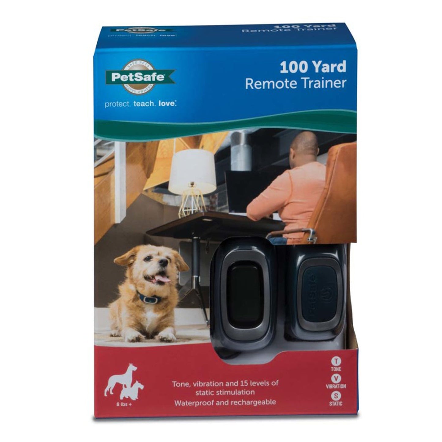 PetSafe Remote Trainer Dog Collar Blue 1ea/100 Yards