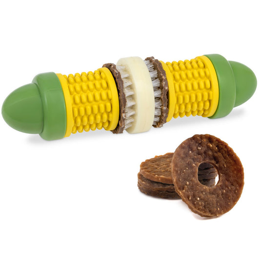 Busy Buddy Cravin’ Corncob Treat Holding Dog Toy 1ea/MD/LG