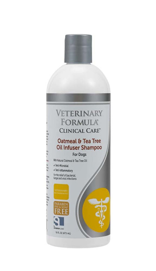 Synergy Labs Veterinary Formula Clinical Care Oatmeal & Tea Tree Oil Shampoo 1ea/16 fl oz