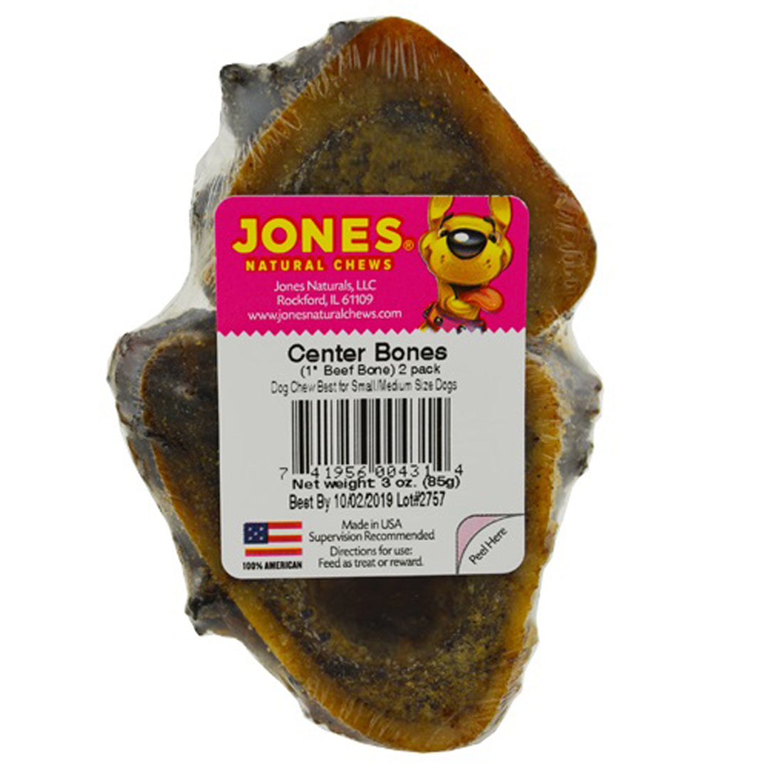 Jones Center Bone 1Inch (30Count)  2 Pack Shrink Wrap