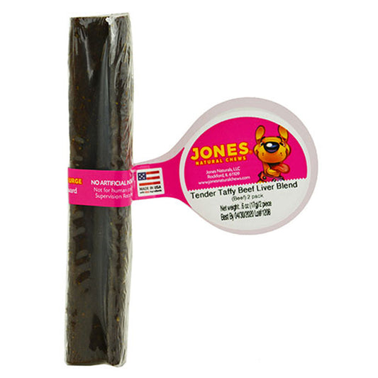 Jones Tender Taffybeef Liver 5Inch 8oz./12