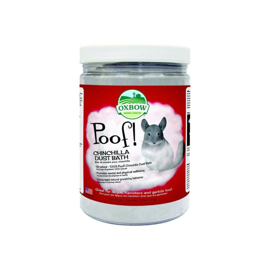 Oxbow Animal Health POOF! Chinchilla Dust Bath 1ea/2.5 lb