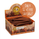 Happy Howie Dog Beef Sausage 12 Inch Bulk 36 Pack