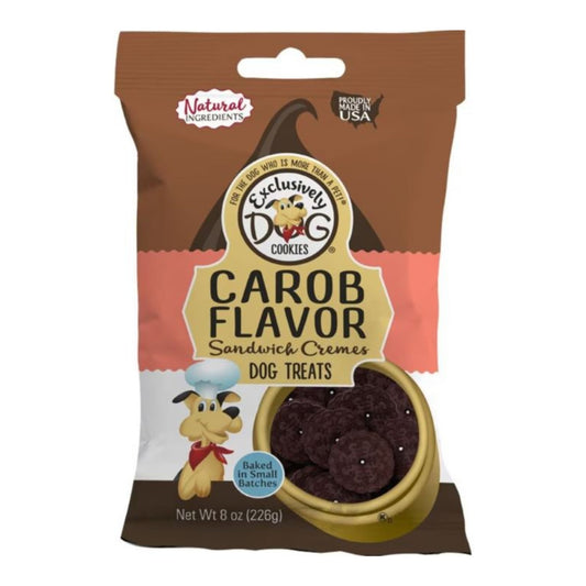 Exclusively Pet Sandwich Cremes Carob 8oz.