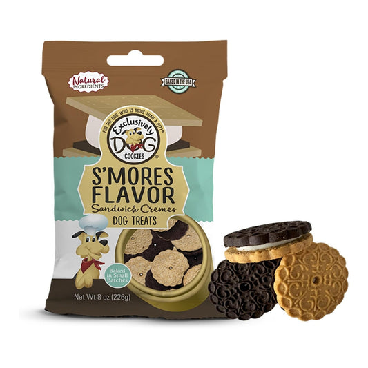 Exclusively Pet Sandwich Cremes Smores 8oz.