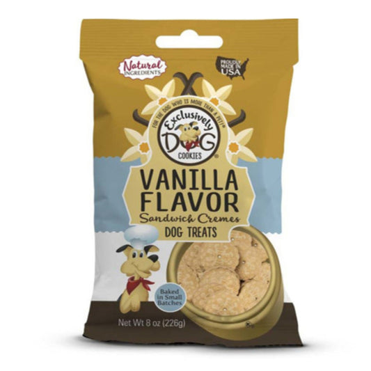 Exclusively Pet Sandwich Cremes Vanilla  8oz.