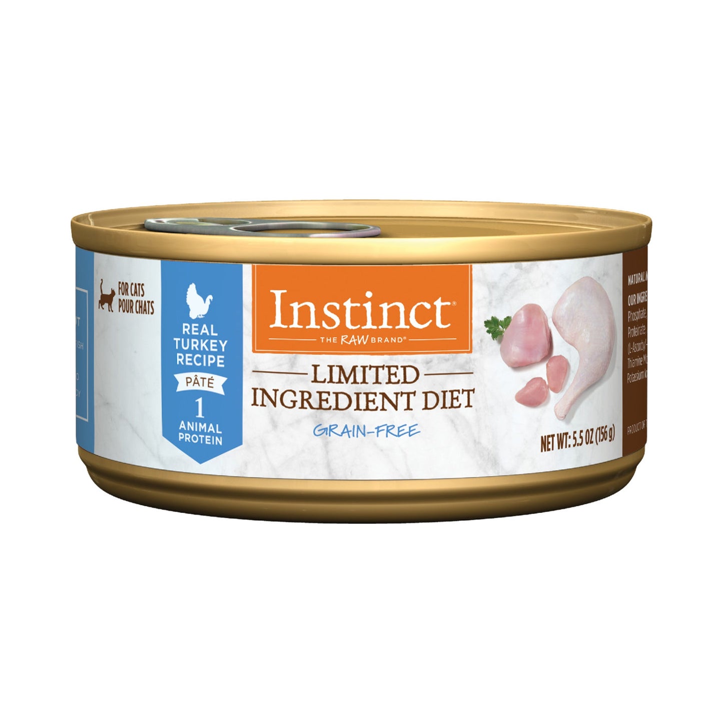 Natures Variety Instinct Can Cat Limited Ingredient Turkey 5.5oz. (Case of 12)