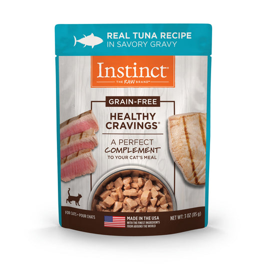 Natures Variety Instinct Cat Pouch Healthy Cravings Tuna 3oz. (Case of 24)