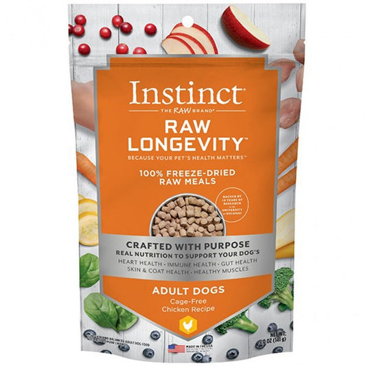 Natures Variety Dog Instinct Raw Meal Freezedried Chicken Cagefree 25oz