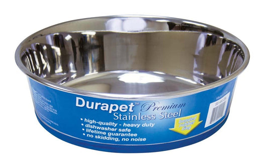 OurPets Premium Stainless Steel Dog Bowl Silver 1ea/4 qt