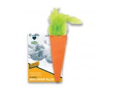 OurPets Cosmic 24 Karat Carrot Catnip Cat Toy Orange, Green 1ea