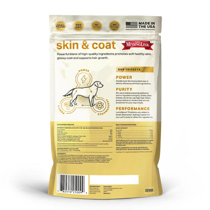 The Missing Link Skin & Coat Dog Supplement Powder 1 Lb