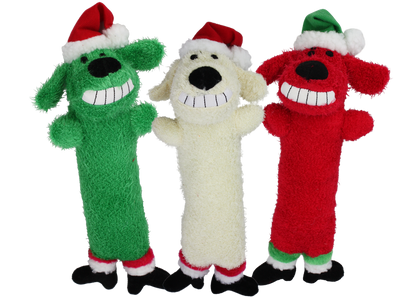 Multipet Loofa Santa(Assorted) 6 Inch