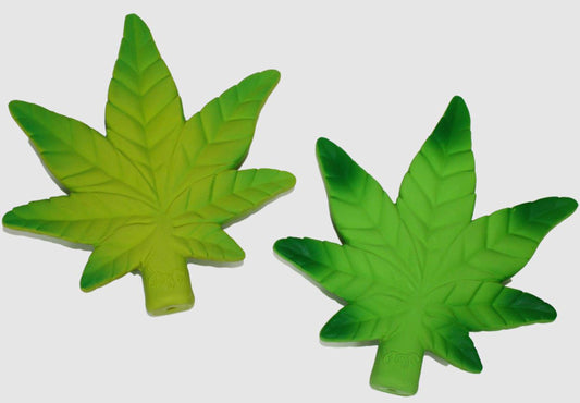 Multipet Hemp Leaf (Assorted Green Colors) 6 Inch