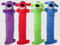 Multipet Original Loofa Dog Toy Assorted 1ea/12 in