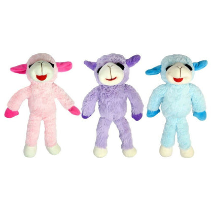 Multipet Pet Envy Floppy Lamb Chop Dog Toy Assorted 1ea/7 in