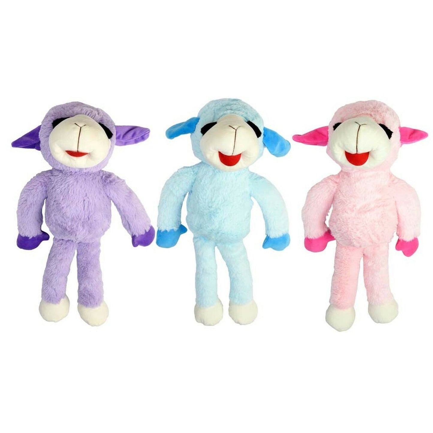 Multipet Pet Envy Floppy Lamb Chop Dog Toy Assorted 1ea/20 in