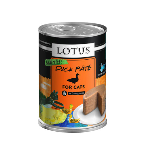 Lotus Cat Pate Grain Free Duck 12.5oz. (Case of 12)