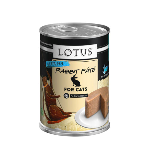 Lotus Cat Pate Grain Free Rabbit 12.5oz. (Case of 12)