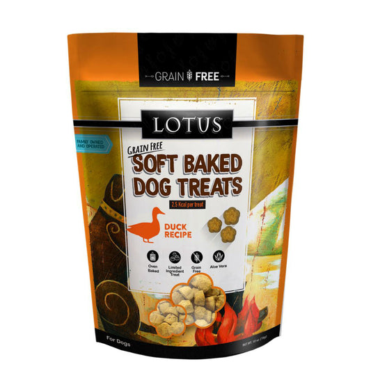 Lotus Dog Soft Baked Grain Free Duck 10oz.