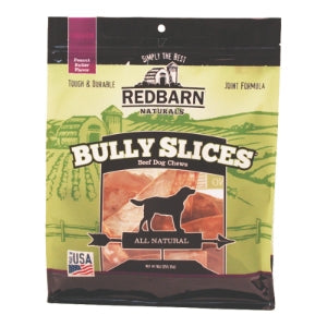 Redbarn Pet Products Natural Bully Slices Dog Treat Peanut Butter 1ea/9 oz