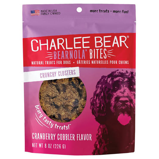 Charlee Bear Dog Bearnola Cranberry Almond 8oz.