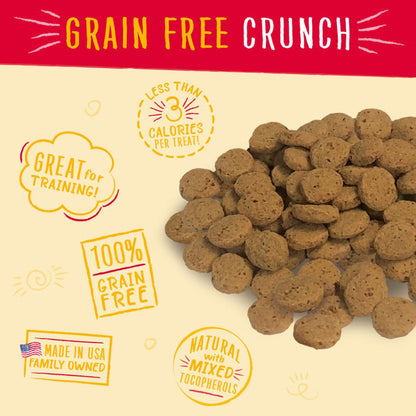 Charlee Bear Dog Crunch Grain Free Beef Liver & Cheese 8Oz