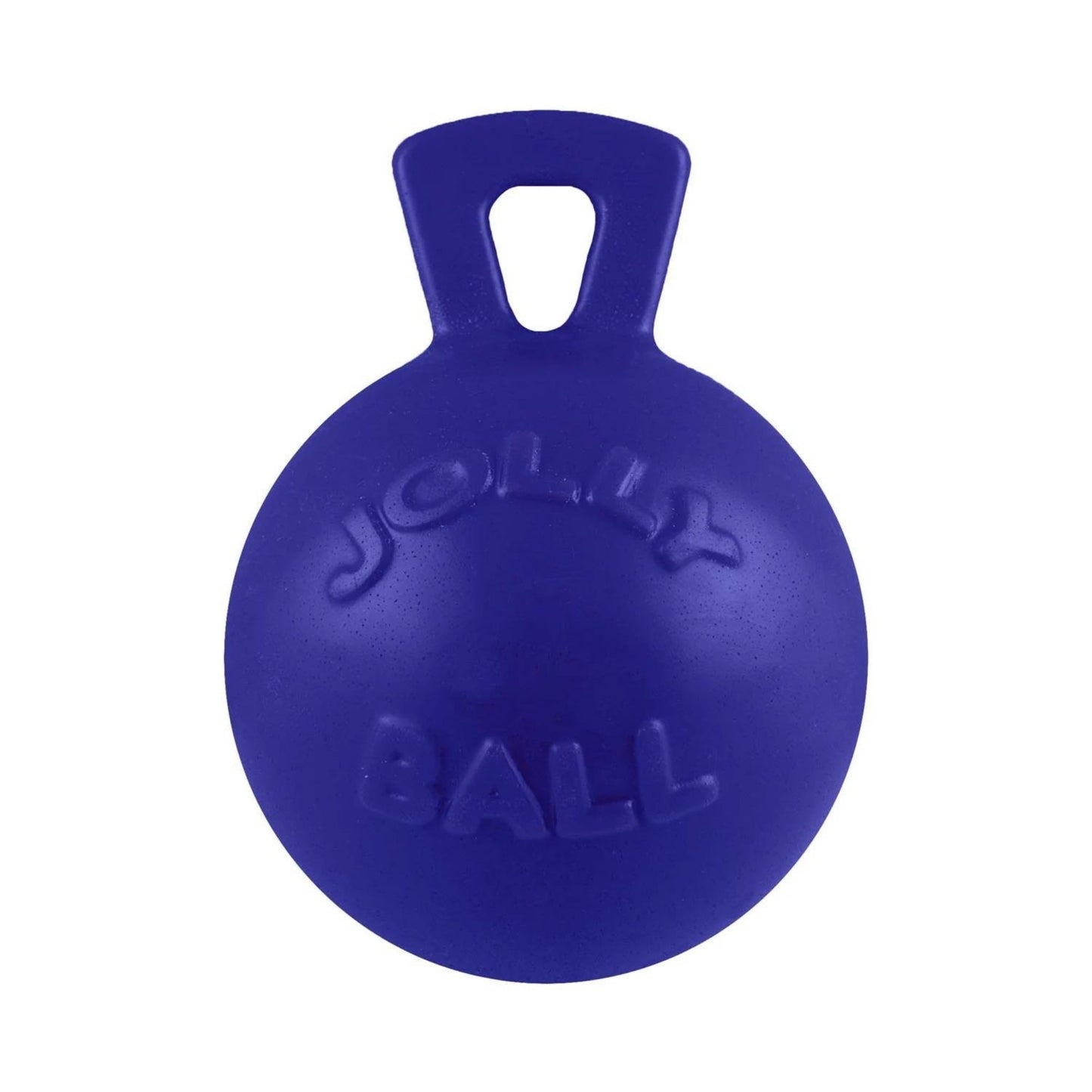 Jolly Pets Tug-N-Toss Ball Blue Medium 6in.