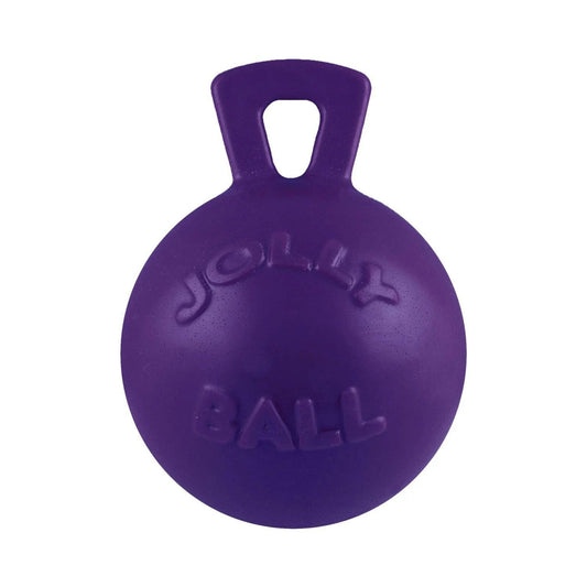 Jolly Pets Tug-N-Toss Ball Purple Medium 6in.