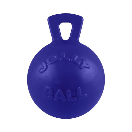 Jolly Pets Tug-N-Toss Ball Blue Small 4.5in.