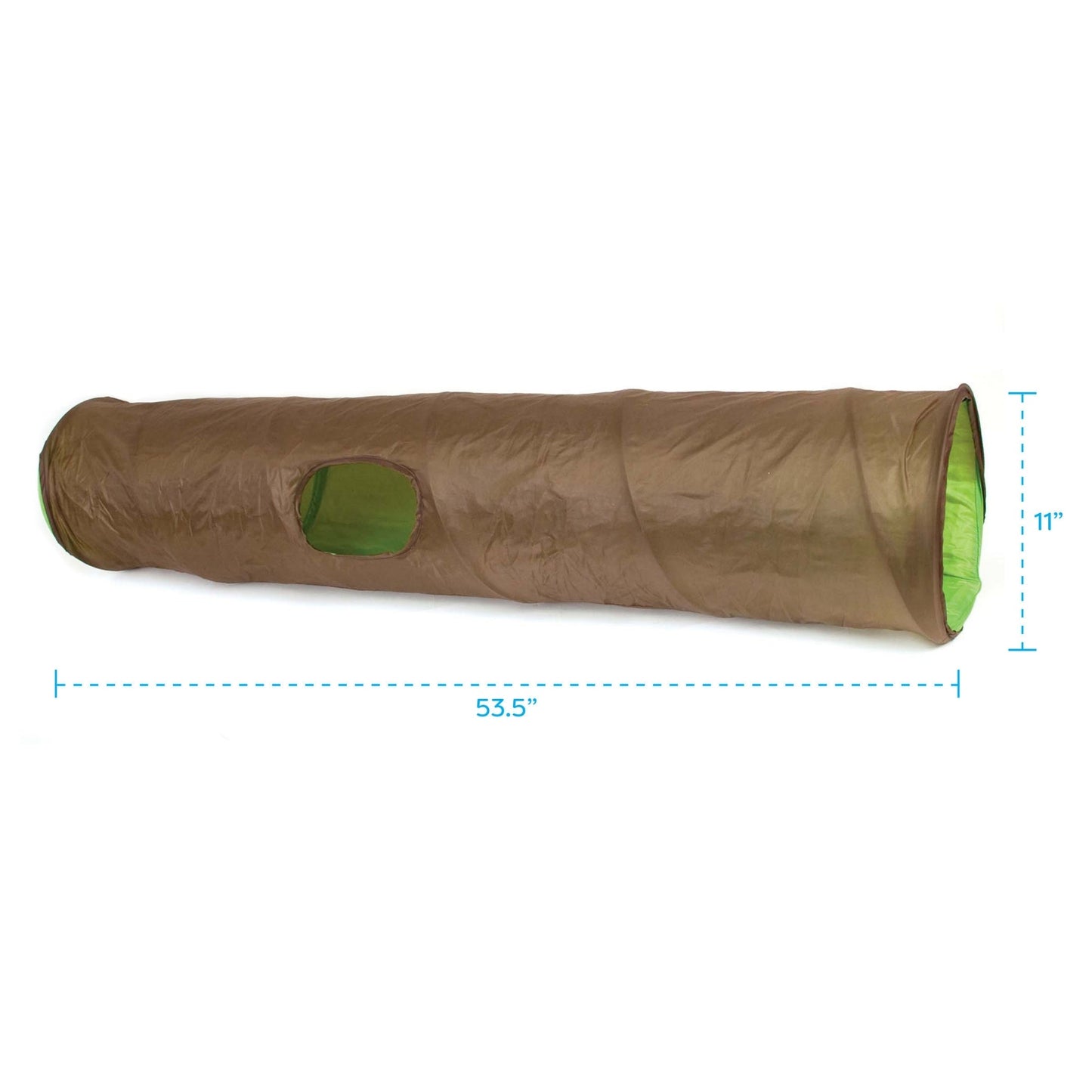 Ware Nylon Fun Tunnel Brown/Green 11 x 11 x 53.5in.