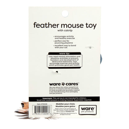 Ware Feather Mouse Cat Toy