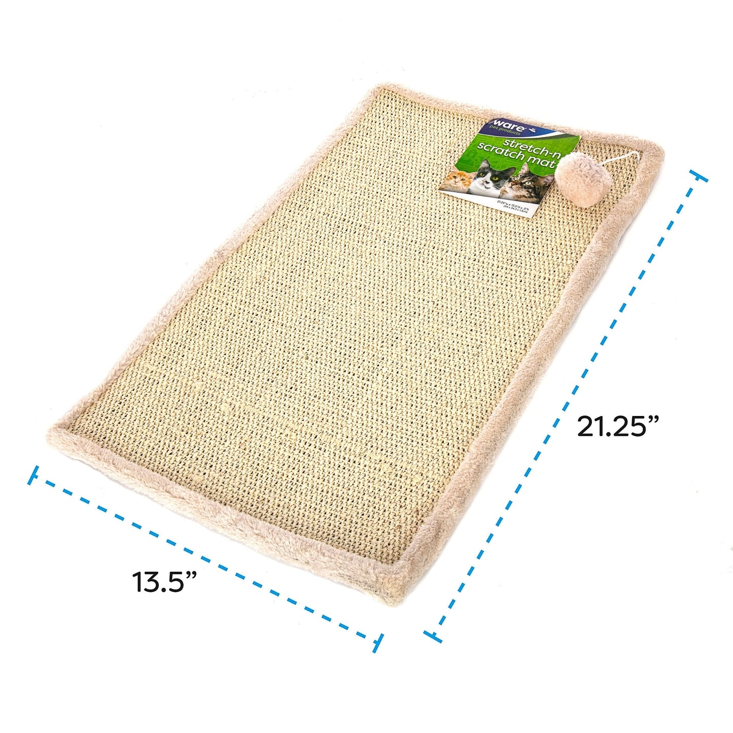 Ware Scratch-N-Mat 21.25 x 13.5 x .5in.