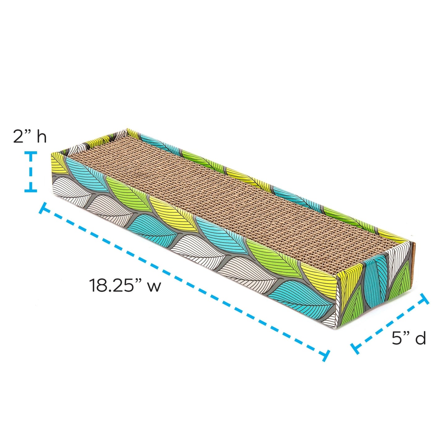 Ware Corrugated Sit-N-Scratch Sngl-18.25 x 5.25 x 2in.