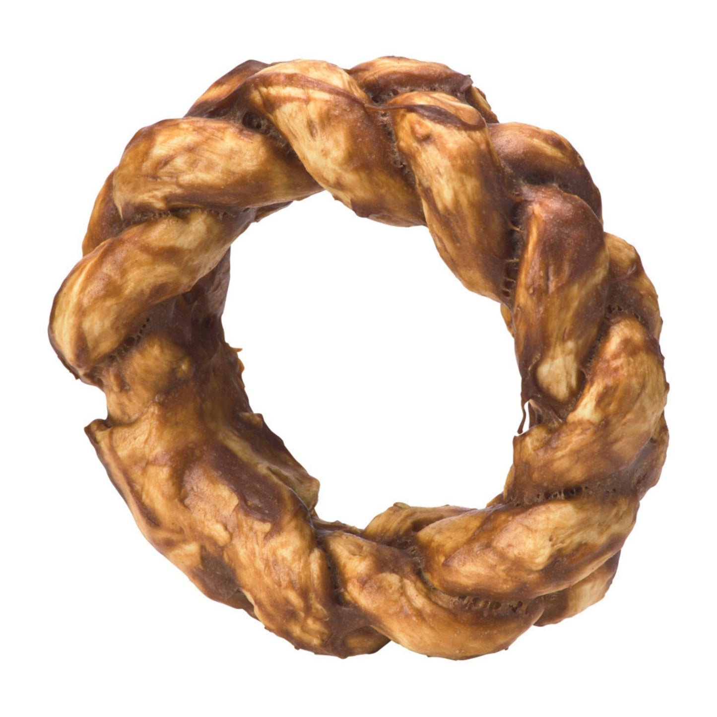 Fieldcrest Farms Nothin' To Hide Bakery Collection Dog Treat Braided Ring, Beef, 1ea/5 in