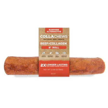 Collachews Collagen Roll PDQ Display Beef 6in. 30 Count