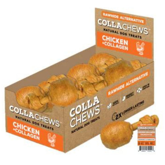 Collachews Collagen Drumstick PDQ Display Chicken 24 Count