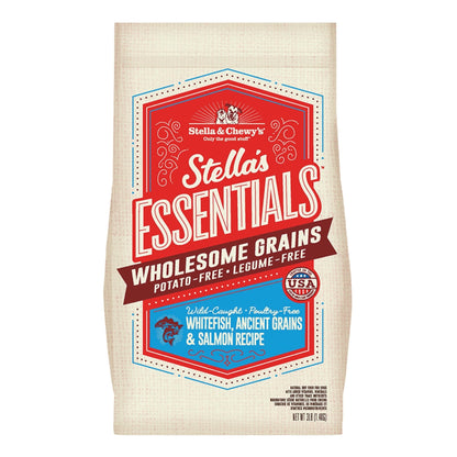 Stella & Chewy's Dog Essentials Whitefish & Ancient Grains 3Lb